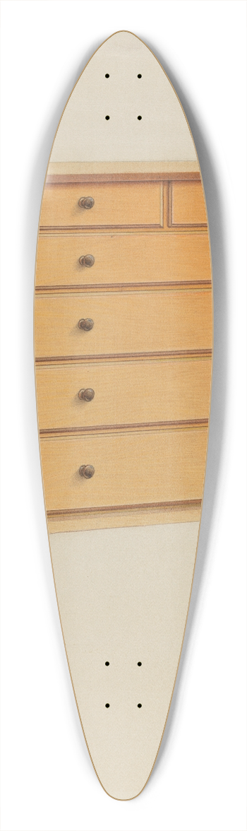 Winslow Rich - Shaker Chest of Drawers 39.3 inch art pintail longboard deck