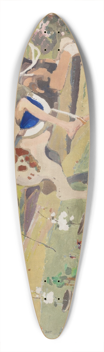 Witold Wojtkiewicz - Abduction of a princess 39.3 inch art pintail longboard deck