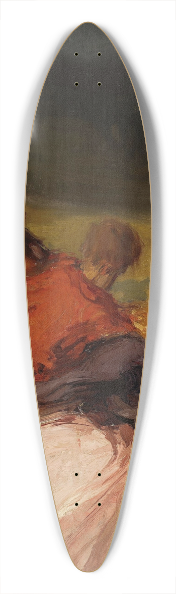 Witold Wojtkiewicz - Children surprised by a storm  Procession of children 39.3 inch art pintail longboard deck