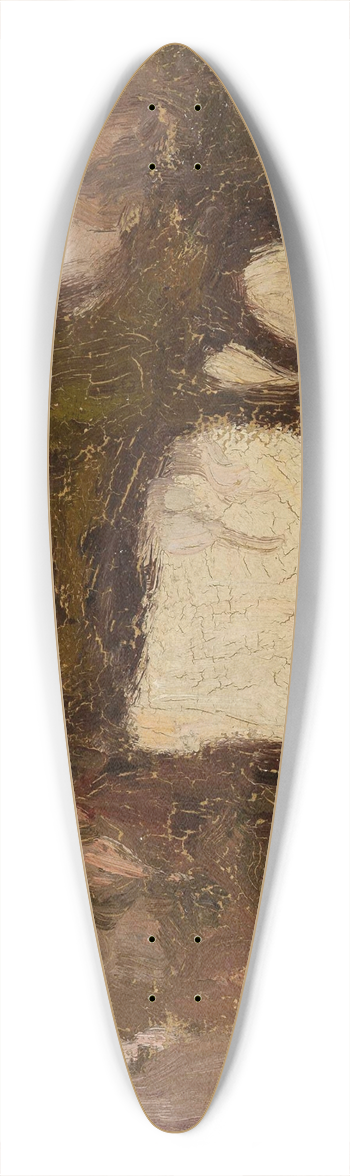Witold Wojtkiewicz - Willows 39.3 inch art pintail longboard deck