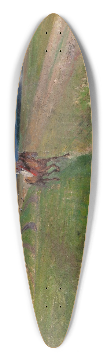 Wodzimierz Tetmajer - Peasant on horseback 39.3 inch art pintail longboard deck