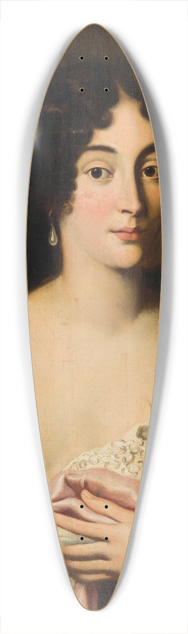 Workshop of Ferdinand Voet - Ortensia Mancini 39.3 inch art pintail longboard deck