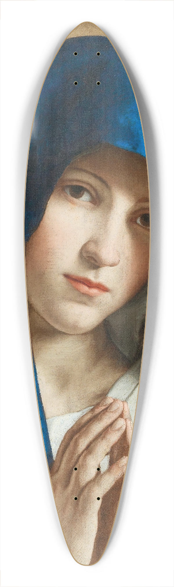Workshop of Giovanni Battista Salvi - The Madonna at Prayer 39.3 inch art pintail longboard deck