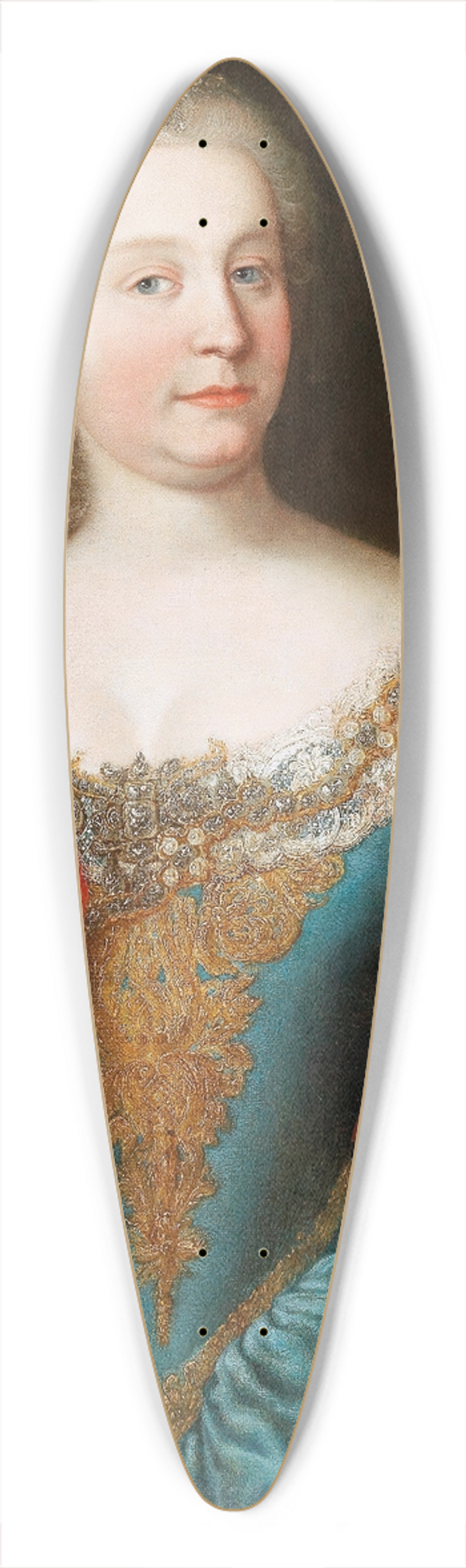 Workshop of Martin van Meytens - Portrait Of The Empress Maria Theresia, Queen Of Hungary And Bohemia, With The Hungarian Crown 39.3 inch art pintail longboard deck