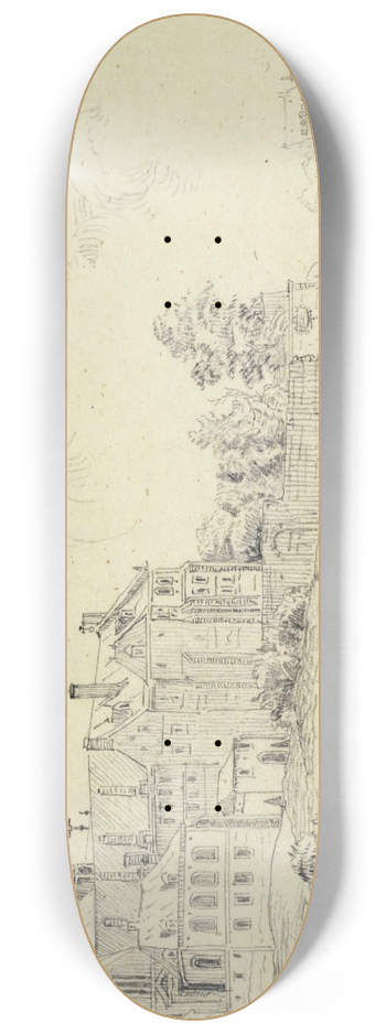 Aglas Bouvenne - Couvent des Bonshommes 8.25 inch art skate deck