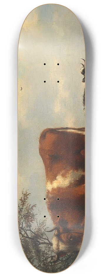 Dirk Van Lokhorst - Khe Auf Der Weide 8.25 inch art skate deck