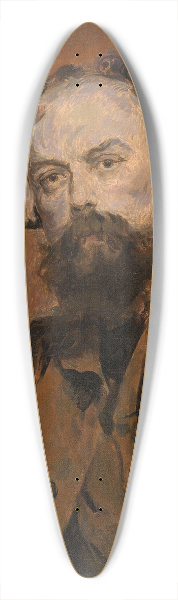 Xavier Mellery - The Sculptor Paul De Vigne 39.3 inch art pintail longboard deck