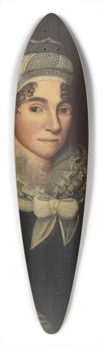 Zedekiah Belknap - Portrait of a Woman 39.3 inch art pintail longboard deck