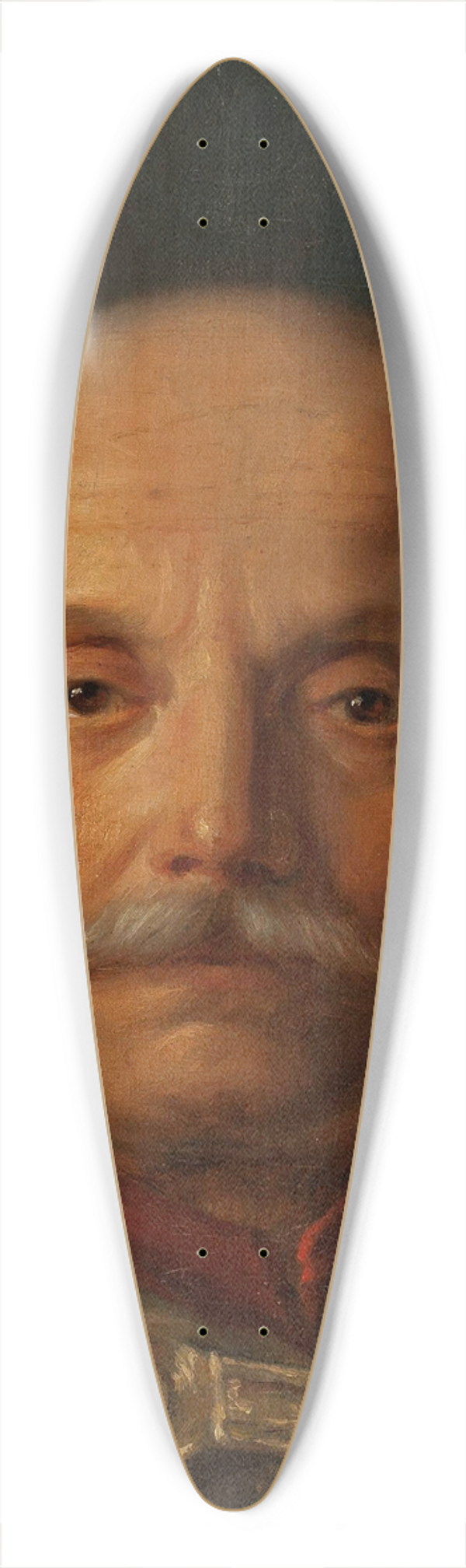 Zofia Szymanowska-Lenartowicz - Portrait of a man 39.3 inch art pintail longboard deck