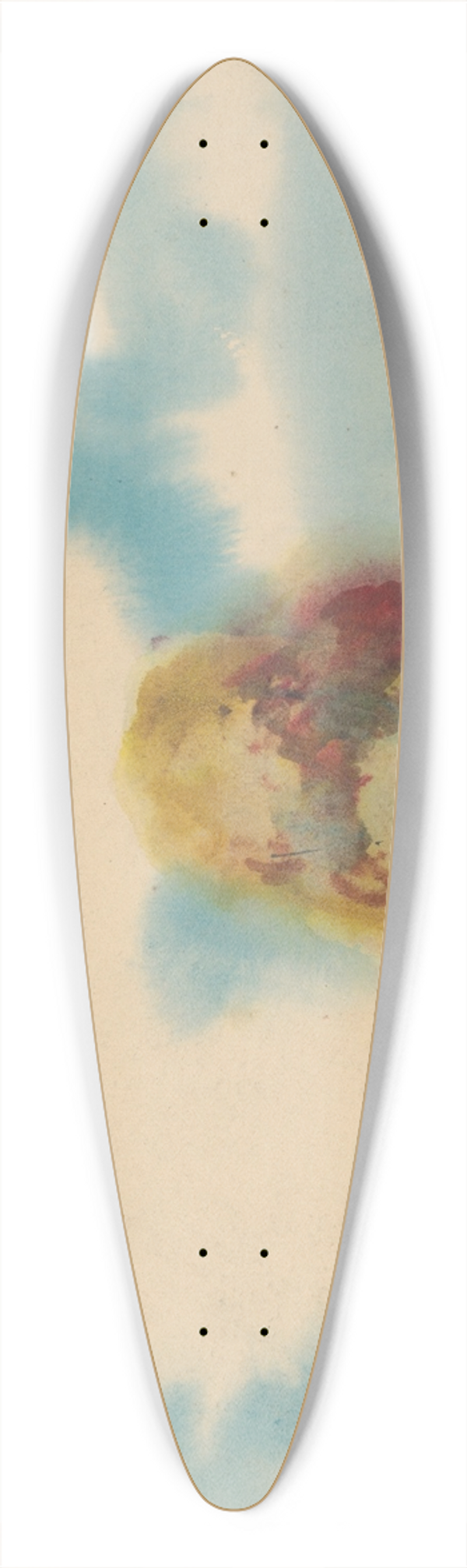 Zolo Palugyay - Autumn Tree 39.3 inch art pintail longboard deck
