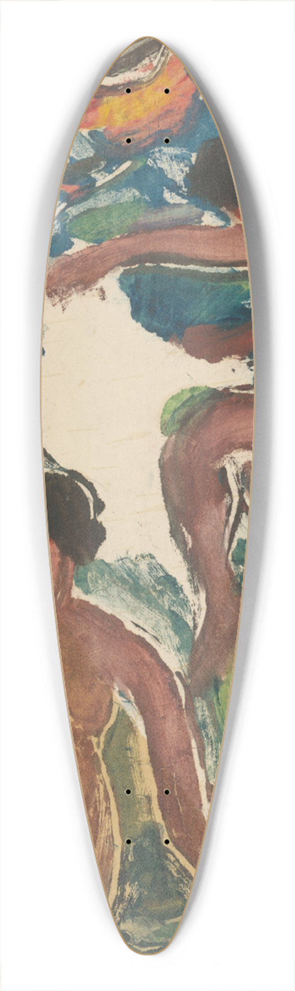 Zolo Palugyay - Kpanie 39.3 inch art pintail longboard deck