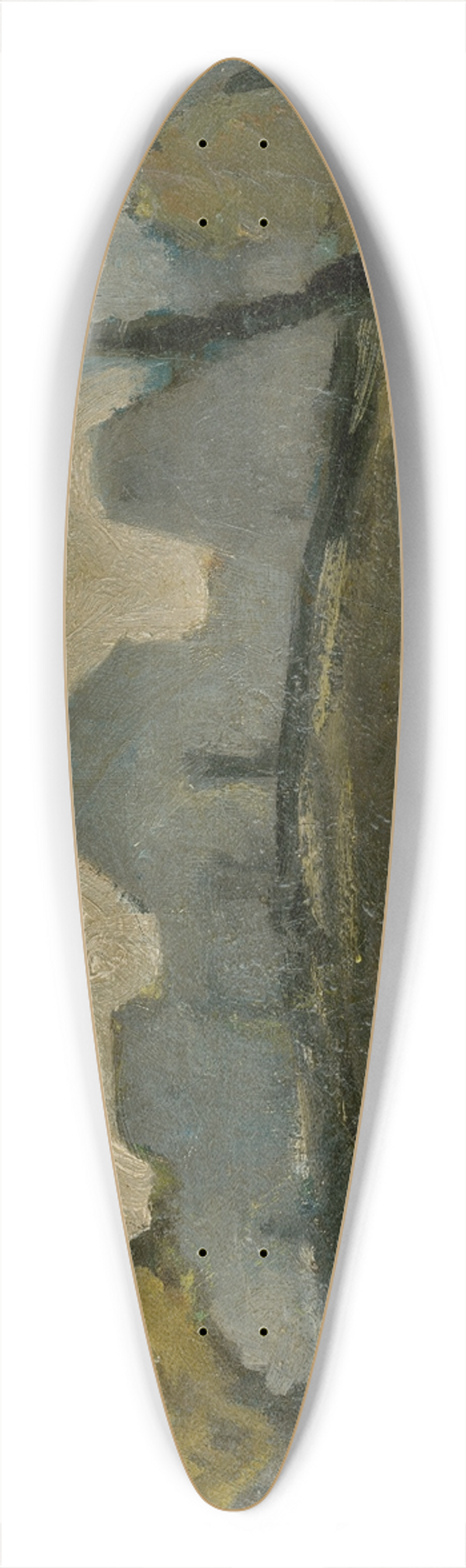 Zolo Palugyay - Most v Pari 39.3 inch art pintail longboard deck