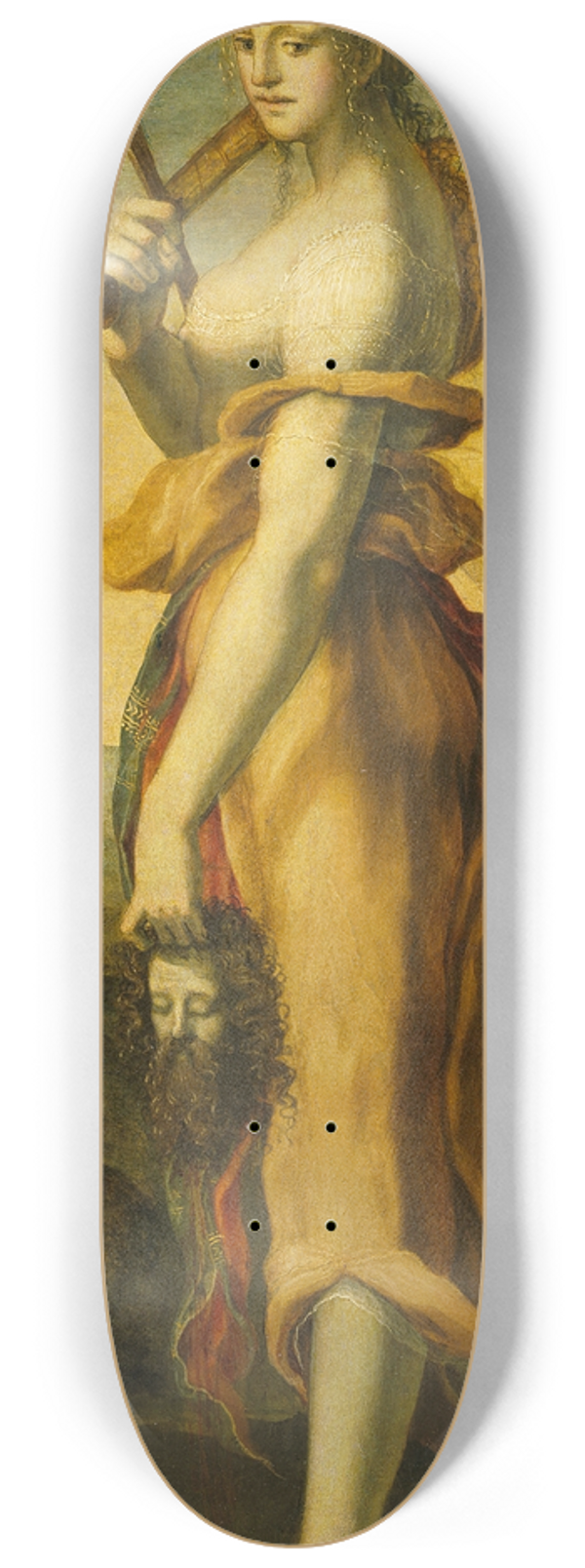 Domenico Beccafumi - Judith with the Head of Holofernes 8.25 inch art skate deck
