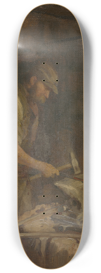 Dominik Skuteck - Kov pri prci 8.25 inch art skate deck