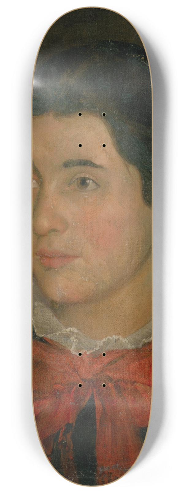 Dominik Skuteck - Portrait of Ceclia Lwy 8.25 inch art skate deck