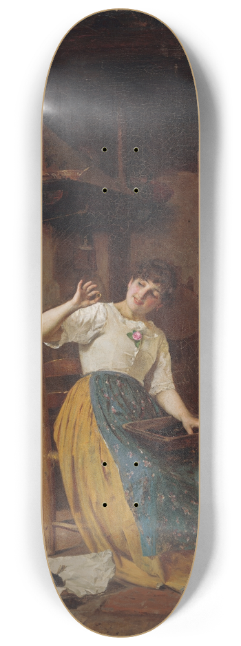 Dominik Skuteck - Ring from Sweetheart 8.25 inch art skate deck