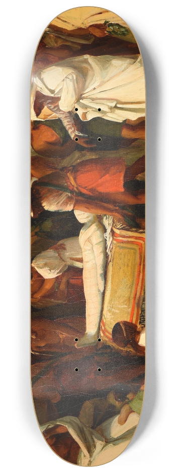 Dominique Louis Papety - Scne de funrailles 8.25 inch art skate deck