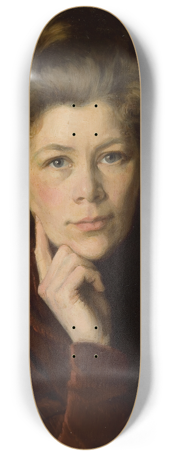 Dora Wahlroos - Self-Portrait 8.25 inch art skate deck