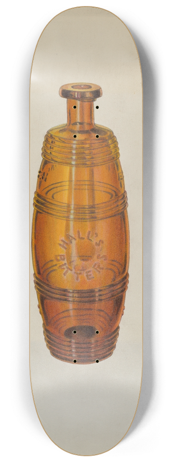 Dorothy Brennan - Bottle 8.25 inch art skate deck