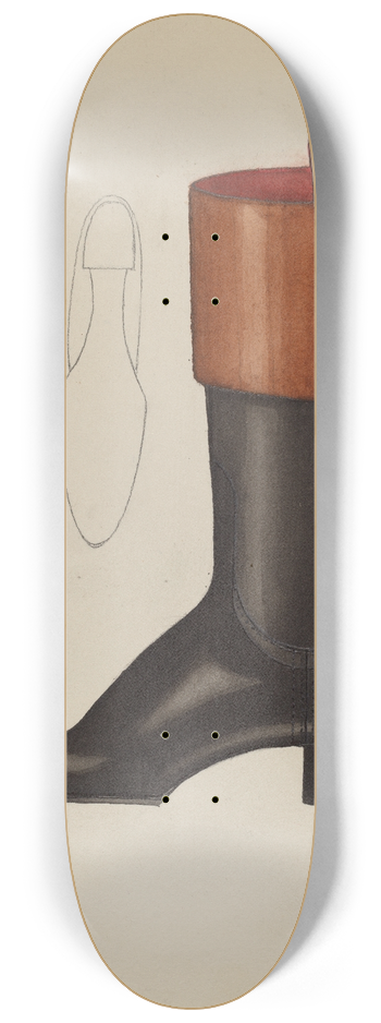 Dorothy Gernon - Riding Boot 8.25 inch art skate deck
