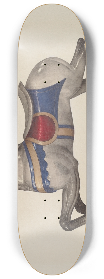 Dorothy Handy - Carousel Horse 8.25 inch art skate deck