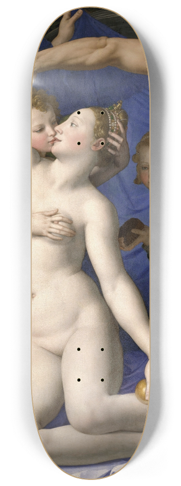Agnolo Bronzino - Venus, Cupid, Folly and Time 8.25 inch art skate deck