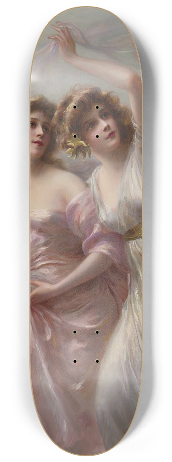 douard Bisson - Loves messengers 8.25 inch art skate deck