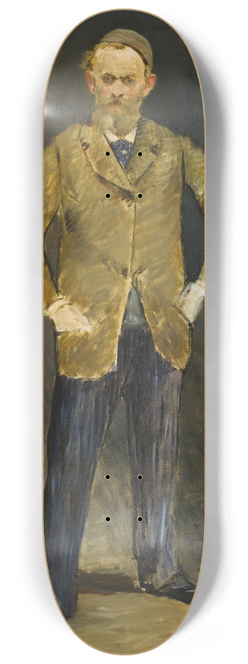 douard Manet - Self-Portrait 8.25 inch art skate deck