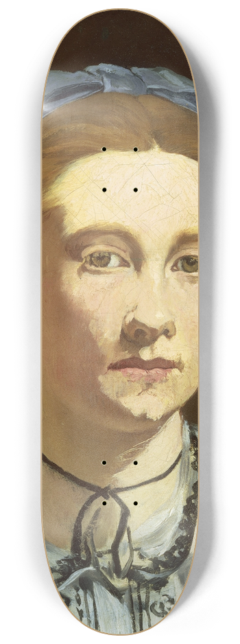douard Manet - Victorine Meurent 8.25 inch art skate deck