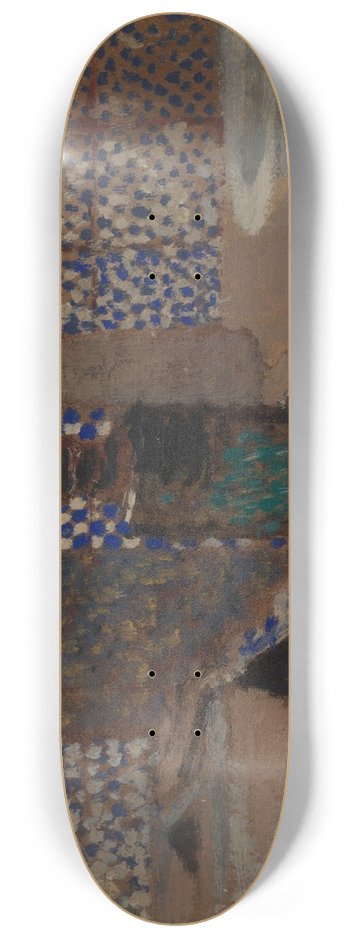 douard Vuillard - TheKitchen 8.25 inch art skate deck