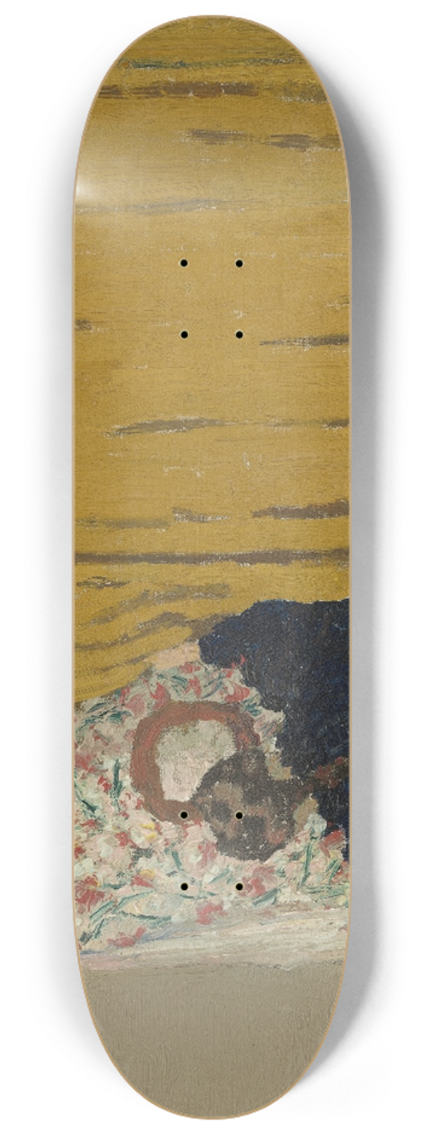 douard Vuillard - The Yellow Curtain 8.25 inch art skate deck