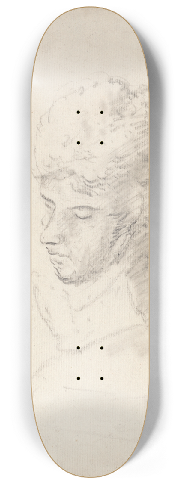 Dr. Thomas Monro - Portrait of John Laporte 8.25 inch art skate deck