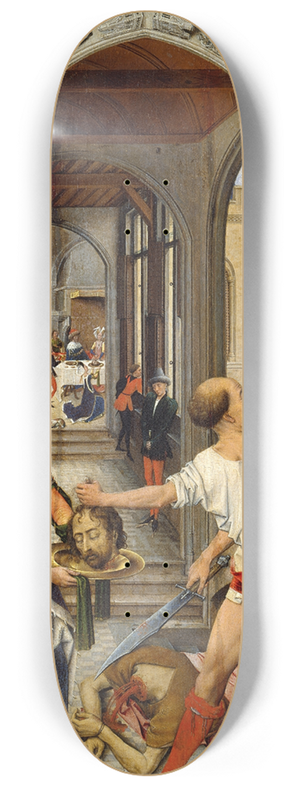 Dutch Master - Beheading of St. John the Baptist 8.25 inch art skate deck