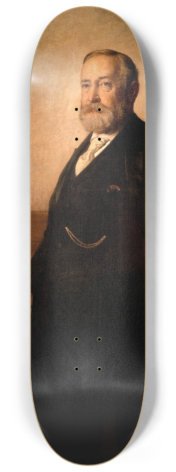 Eastman Johnson - Benjamin Harrison 8.25 inch art skate deck