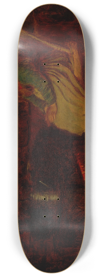 Eastman Johnson - Home and Warmth 8.25 inch art skate deck