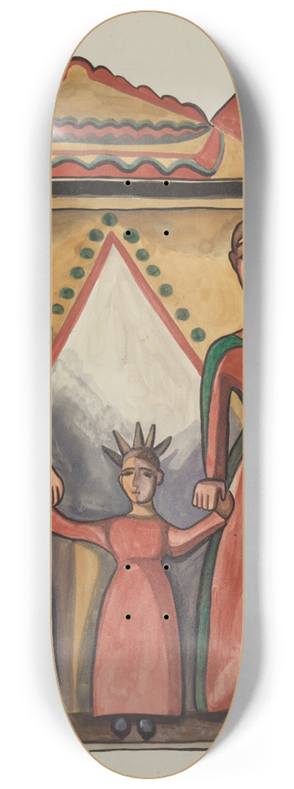 E. Boyd - Bulto  Holy Family 8.25 inch art skate deck
