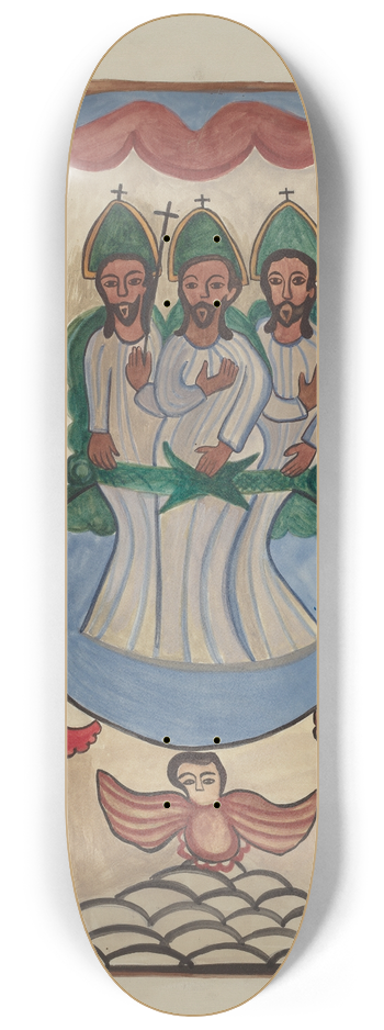 E. Boyd - Retabla of the Trinity 8.25 inch art skate deck