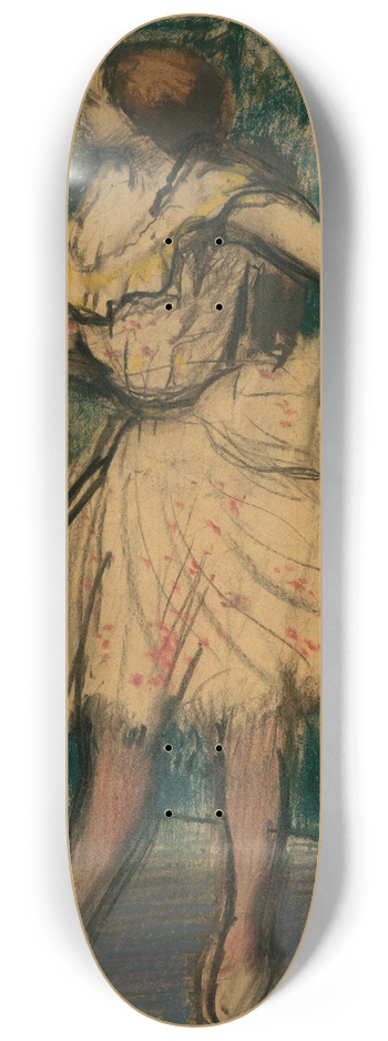 Edgar Degas - Dancer with a Fan 8.25 inch art skate deck