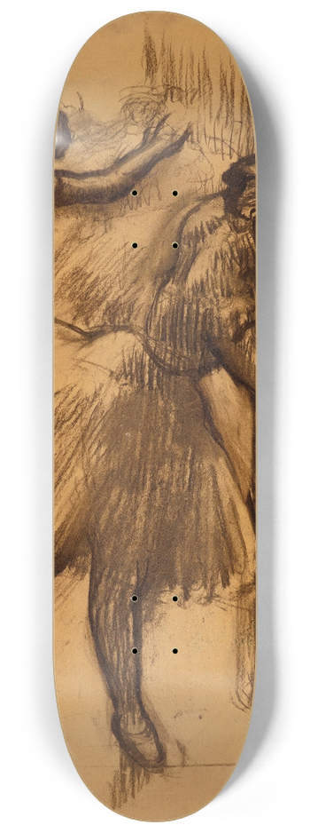Edgar Degas - Danseuse, appuye  une colonne 8.25 inch art skate deck