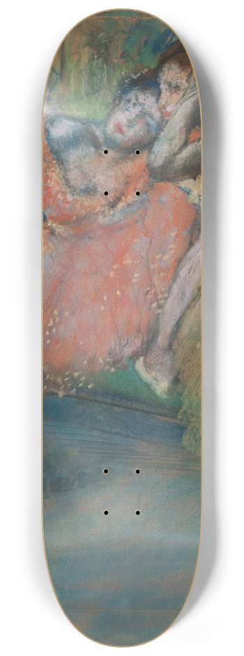 Edgar Degas - Danseuses Au Foyer 8.25 inch art skate deck