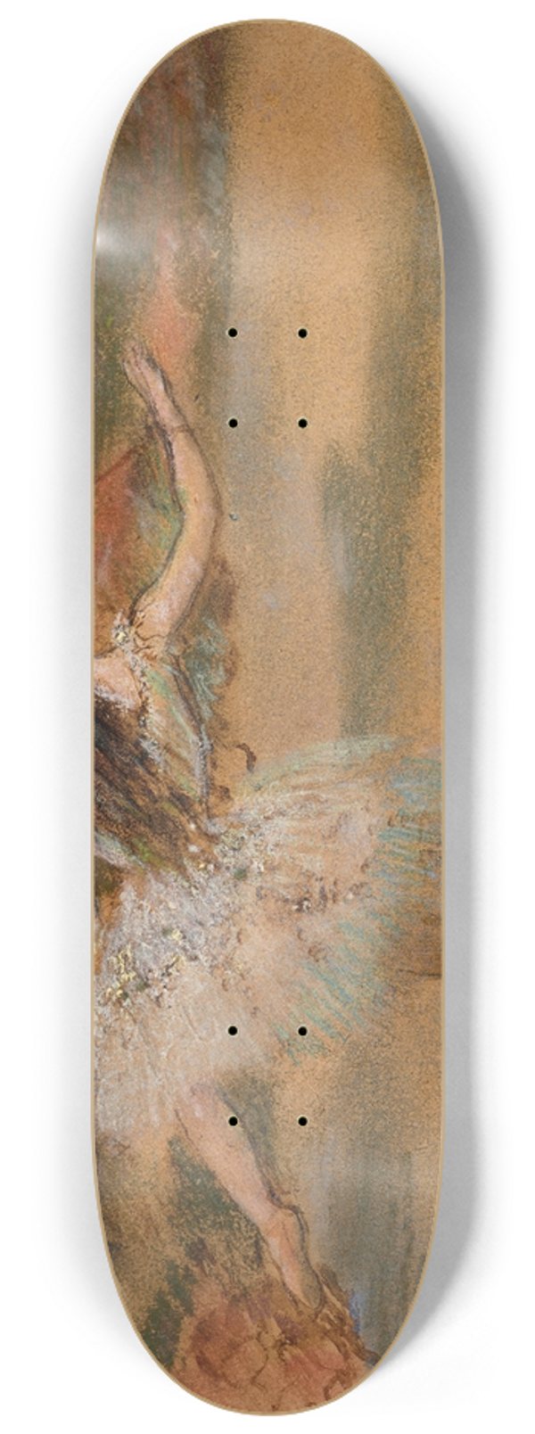 Edgar Degas - Danseuse sur une pointe 8.25 inch art skate deck