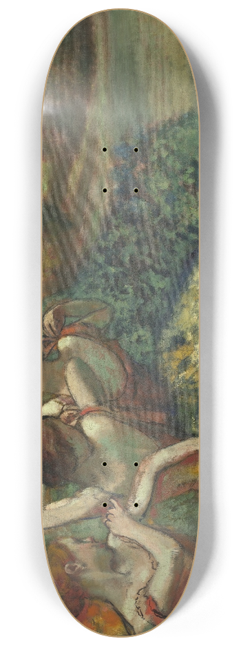 Edgar Degas - Four Dancers 8.25 inch art skate deck