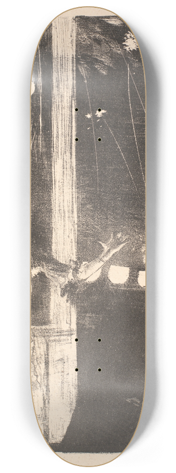 Edgar Degas - Mademoiselle Bcat p Ambassadeurs 8.25 inch art skate deck