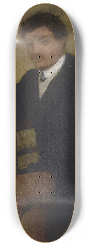 Edgar Degas - Portrait dhomme assis 8.25 inch art skate deck
