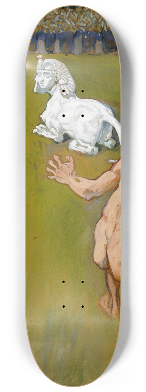 Akseli Gallen-Kallela - Conceptio Artis 8.25 inch art skate deck