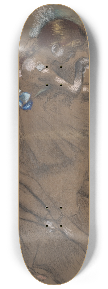 Edgar Degas - Three Dancers Resting 8.25 inch art skate deck