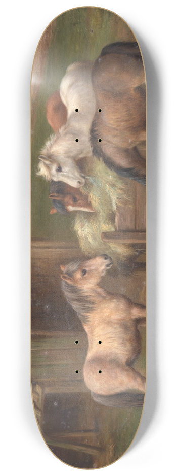 Edgar Hunt - Dinner time 8.25 inch art skate deck