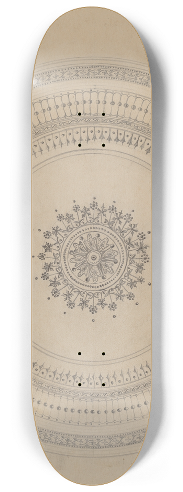 Edith Olney - Dinner Plate 8.25 inch art skate deck