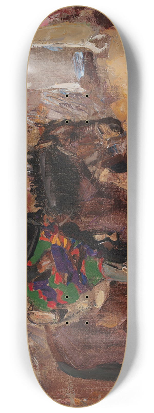Akseli Gallen-Kallela - Indian On Horseback 8.25 inch art skate deck