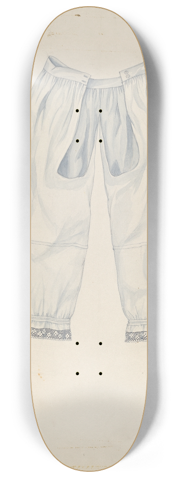 Edith Towner - Pantalette 8.25 inch art skate deck